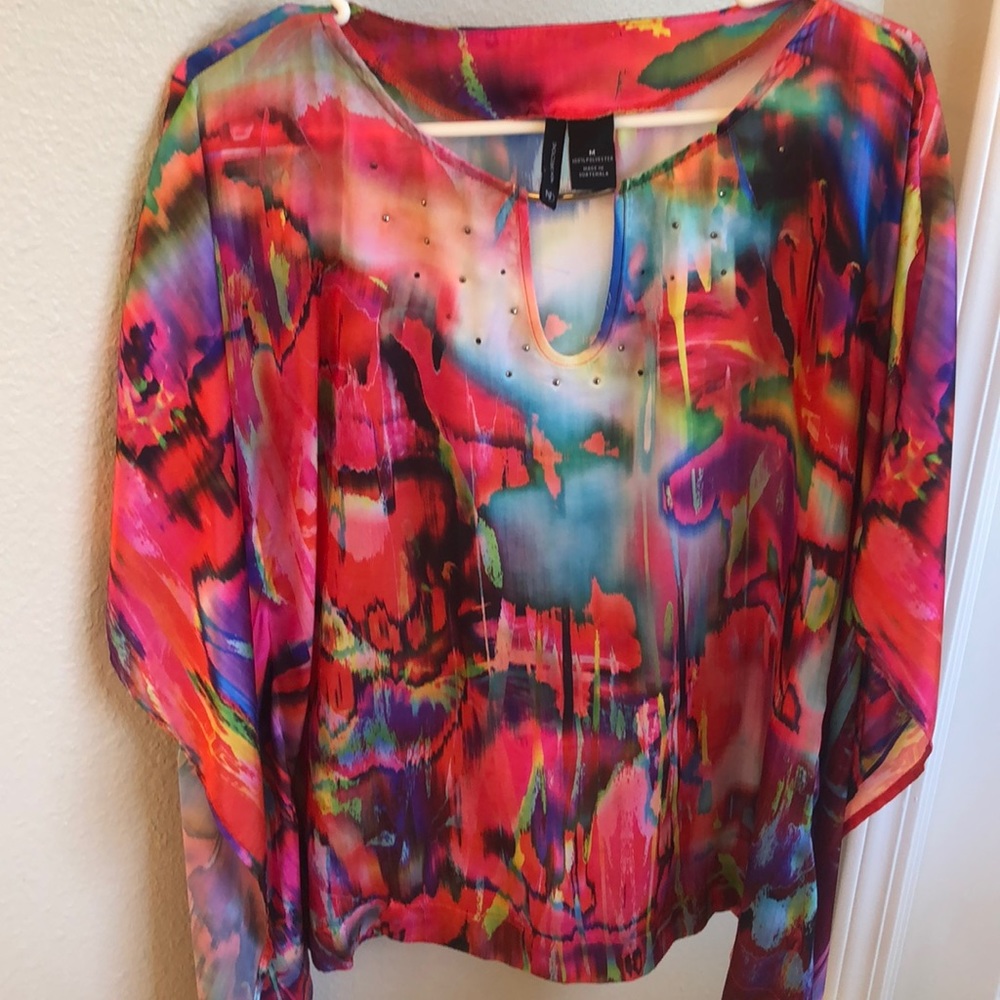 Flowy Vibrant Top